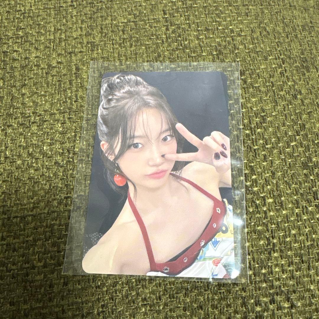 LE SSERAFIM ルセラ　ファンレターお渡し会限定 トレカ カズハ