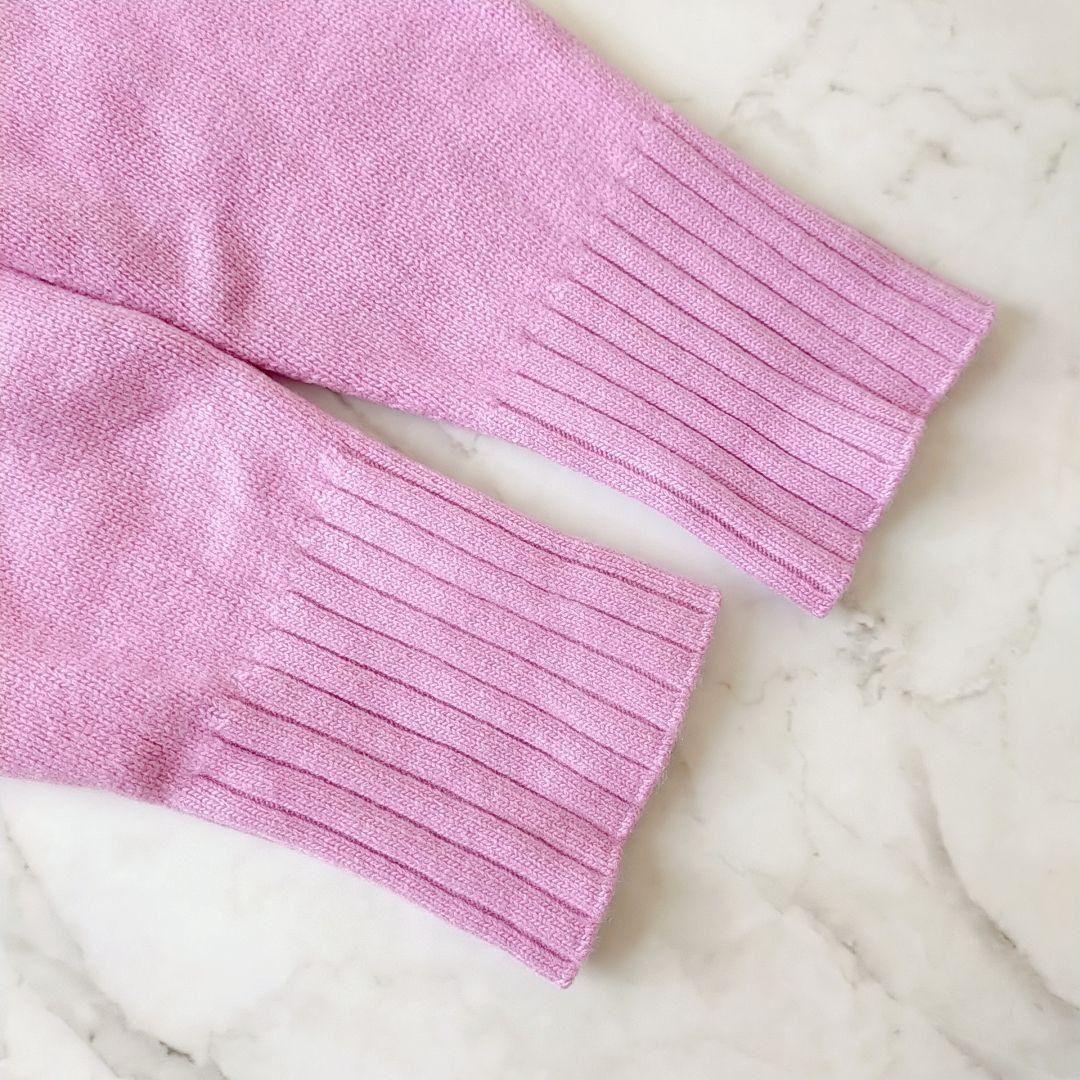 美品　シップス　タートルネックウールセーター　ウールカシミヤ100%