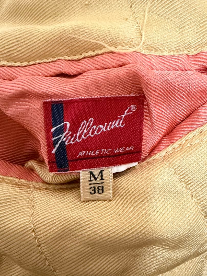 だ*い様 【FULLCOUNT 】フルカウント 別珍✖︎キルティングスカジャン