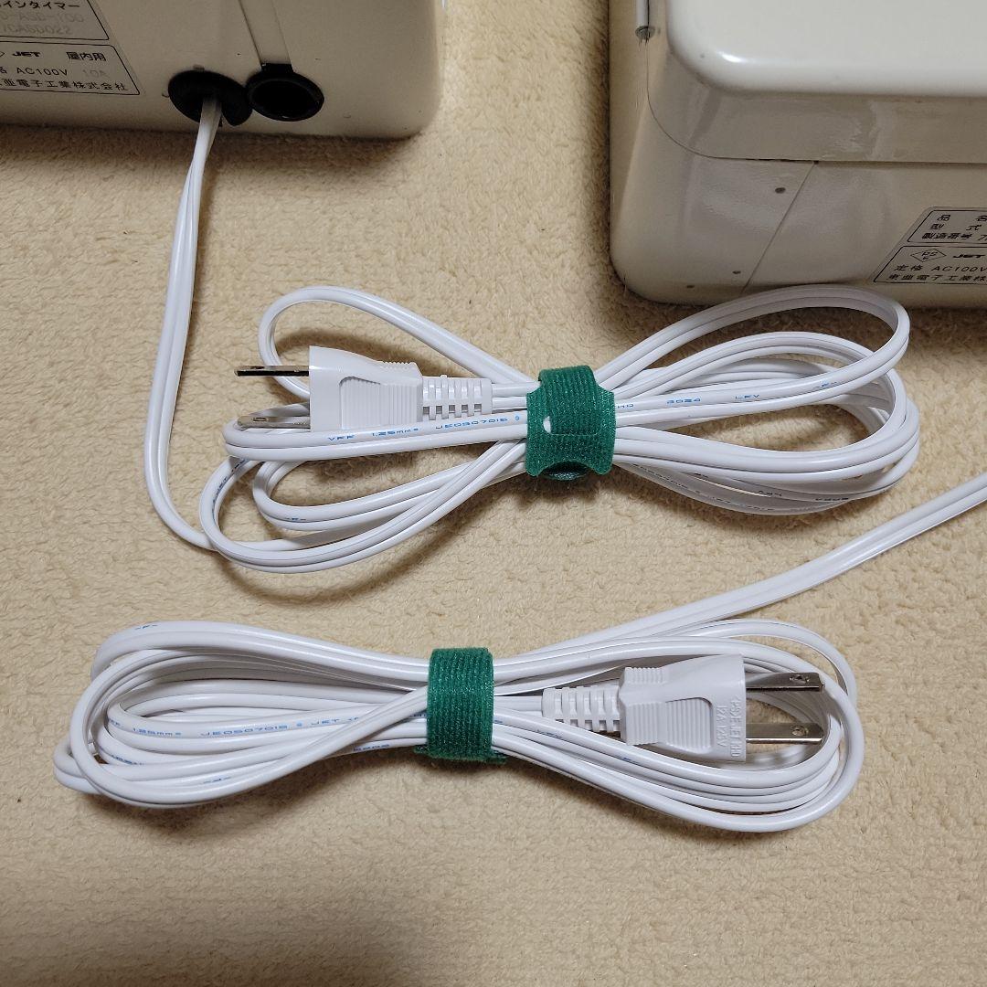 しんちゃん３台 東亜電子タイマー100円硬貨専用