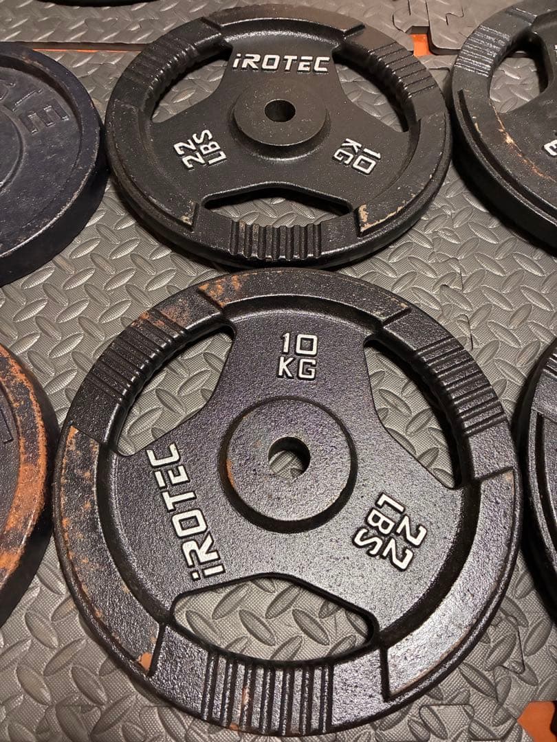 【引取限定】iROTEC ウエイトプレート 10kg 15kg 20kg 他