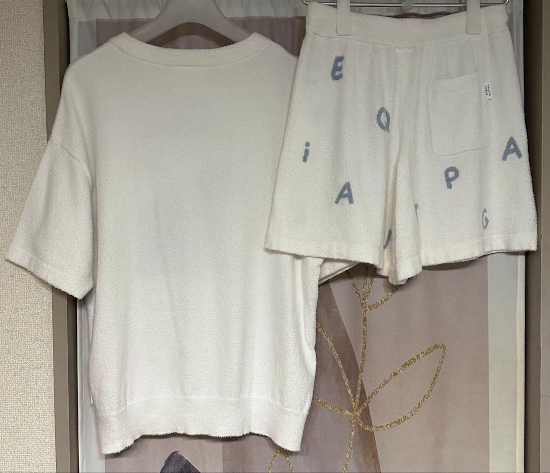 ジェラートピケ スムーズィー シロクマジャガード プルオーバー ショートパンツ