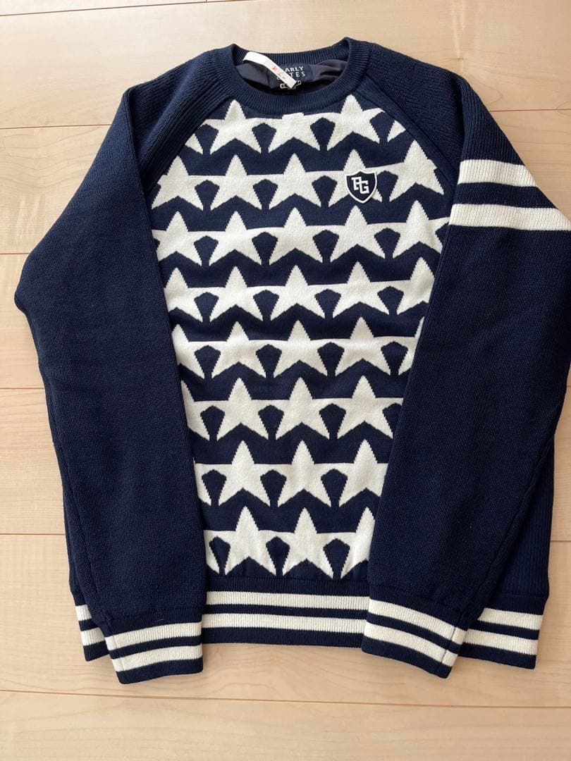 お値引き中❣️パーリーゲイツ　ニットプルオーバーサイズ4