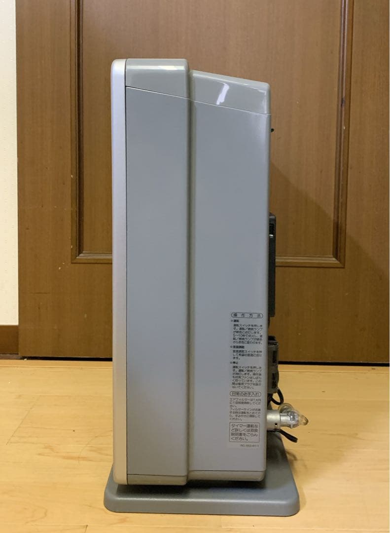 【美品】リンナイ　ガスファンヒーター　都市ガス　RC-F3502E-1 ホース付