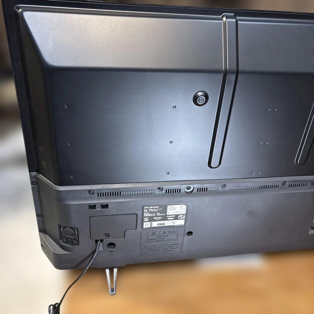 funai フナイ　43型 テレビ FL-43U3040　22年製　4K対応