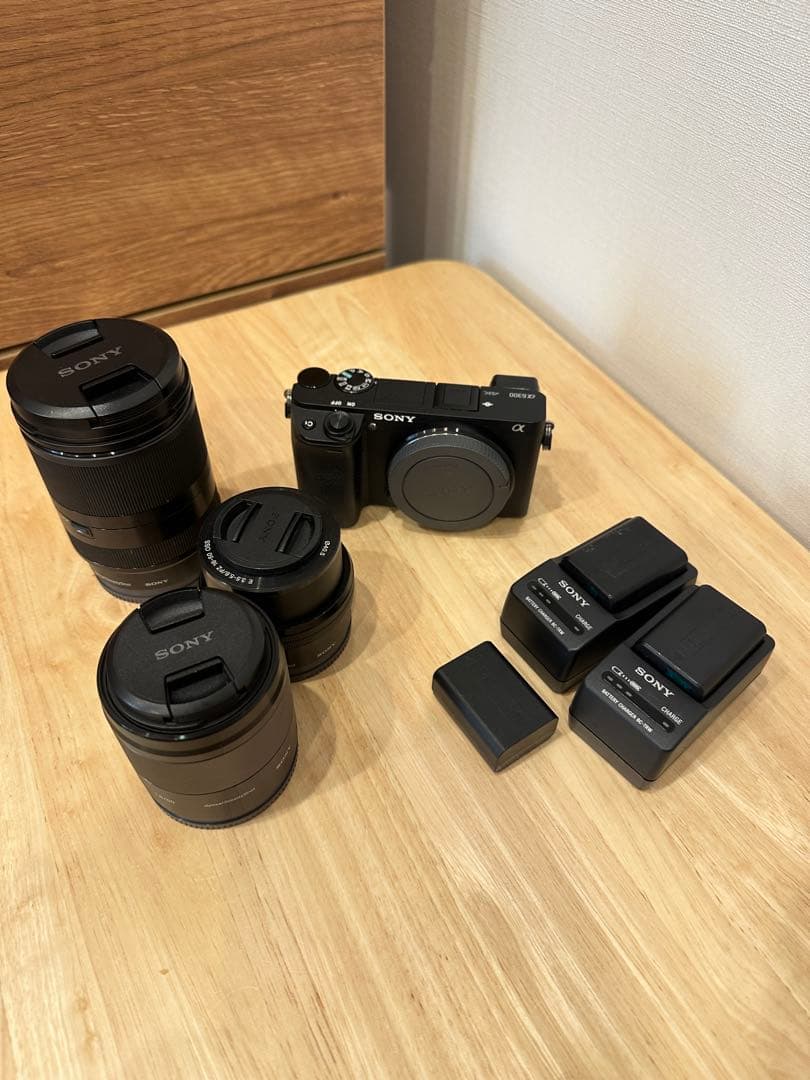 α6300 + レンズ、バッテリー付