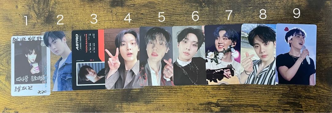 ASTRO ユンサナ サナ トレカ バラ売り◎