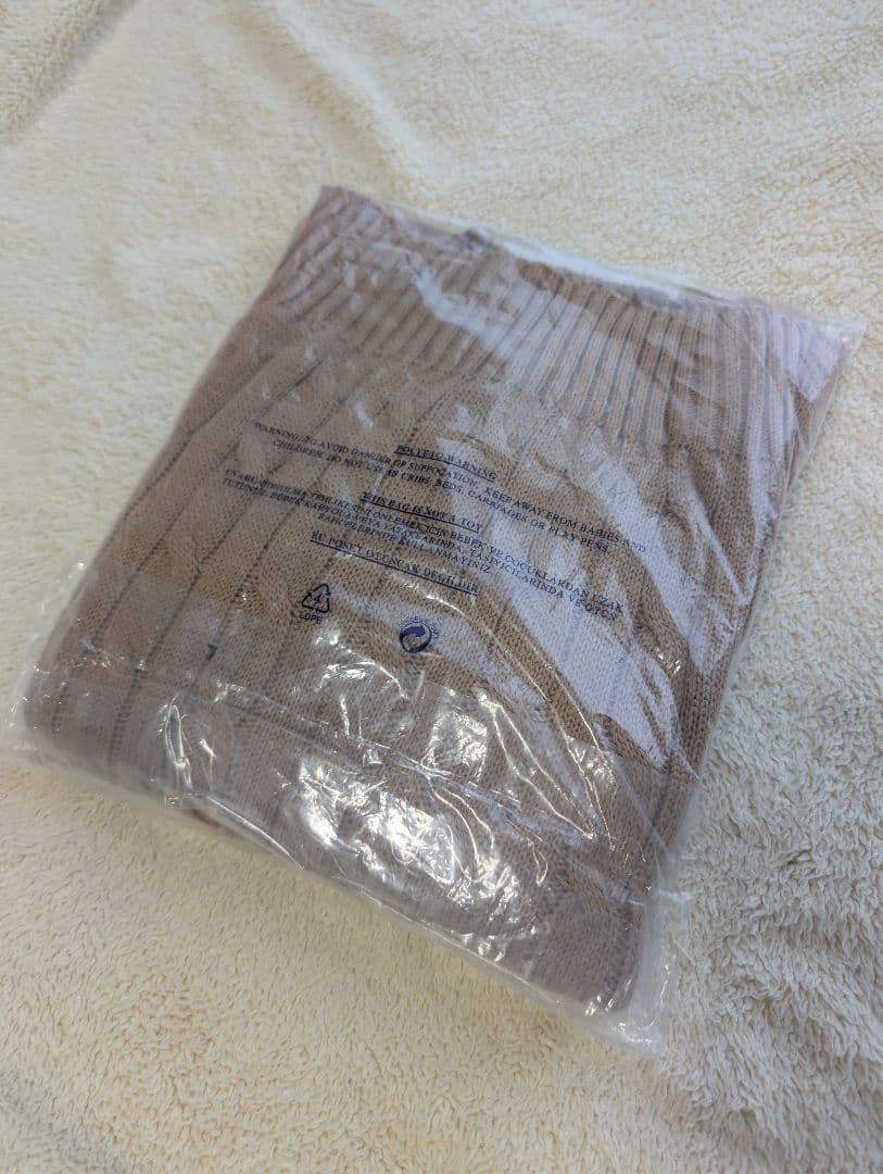 Polo Ralph Lauren ケーブル デザインコットンニットセーター　L