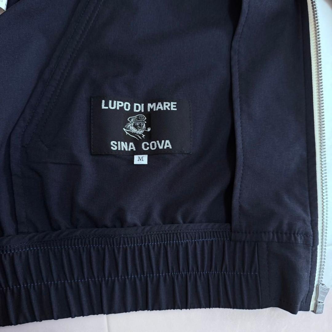 SINA COVA シナコバ ジップアップ ブルゾン ネイビー系 Mサイズ