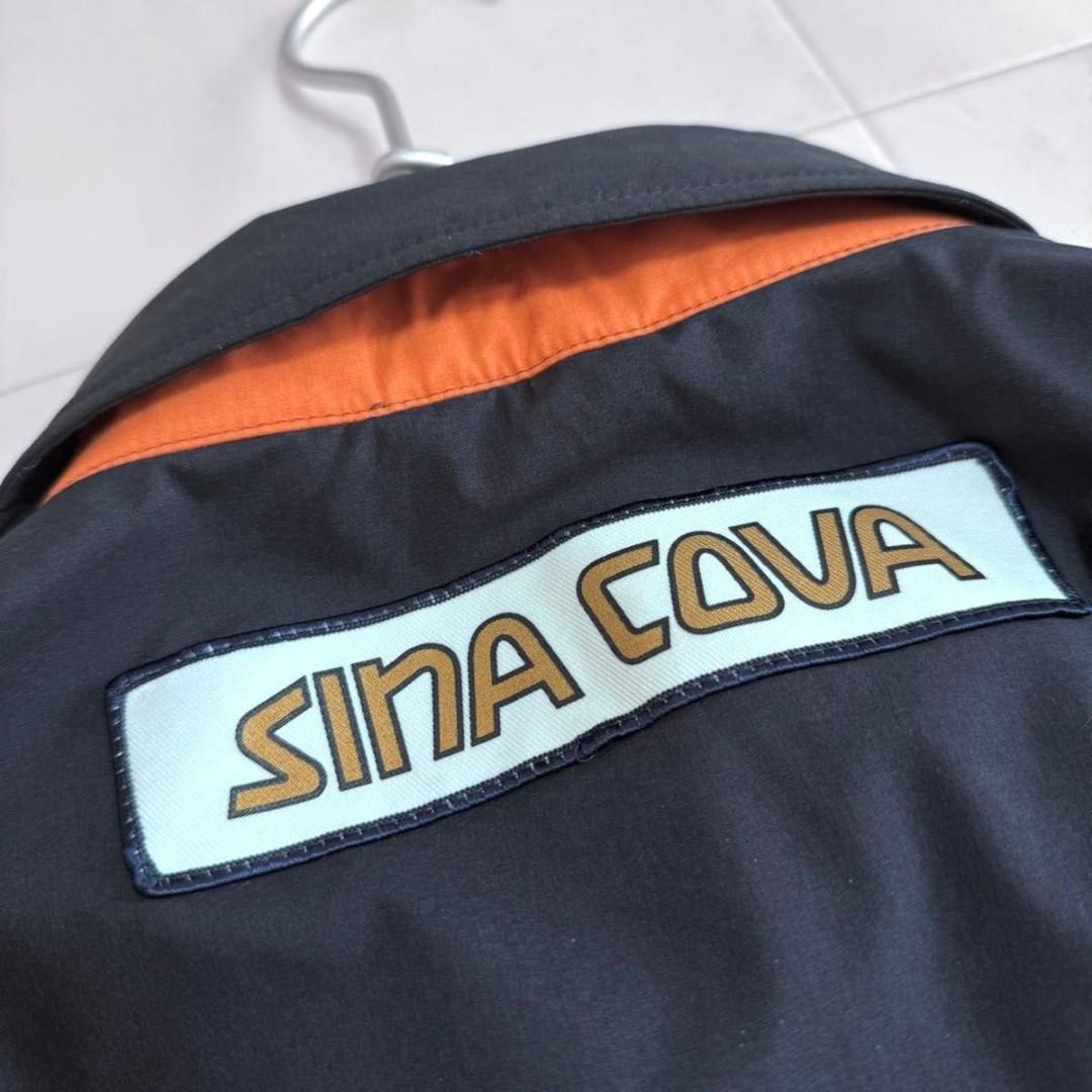 SINA COVA シナコバ ジップアップ ブルゾン ネイビー系 Mサイズ