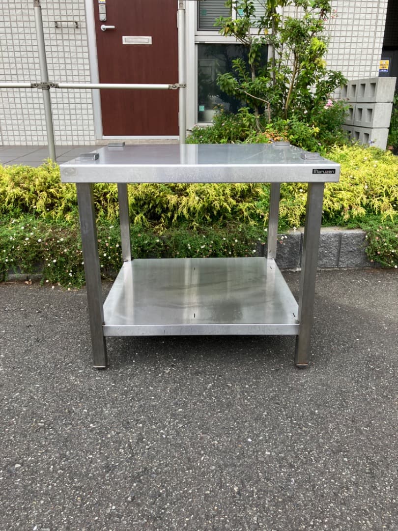 スチコン架台、スチームコンベクション架台、ステンレス作業台