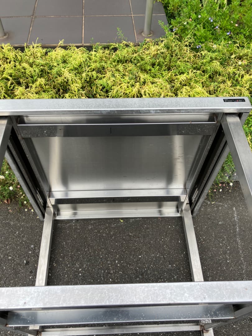 スチコン架台、スチームコンベクション架台、ステンレス作業台