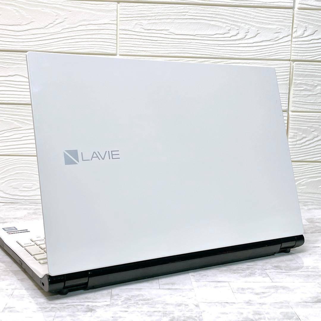 高速SSD✨Windows11 ノートパソコン✨オフィス カメラ DVD 白