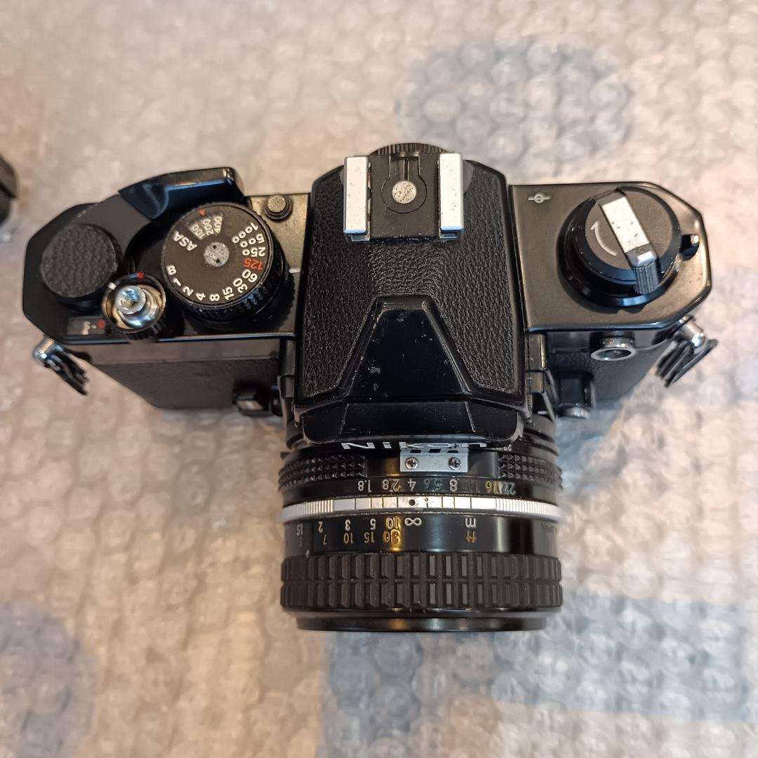 Nikon FE FM フィルム一眼レフカメラ 50mmレンズ ジャンク出品