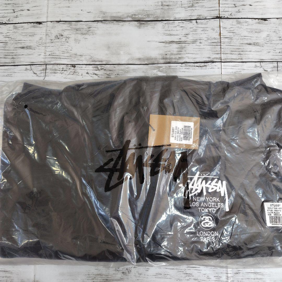 Stussy プルオーバーパーカー Mサイズ ブラック