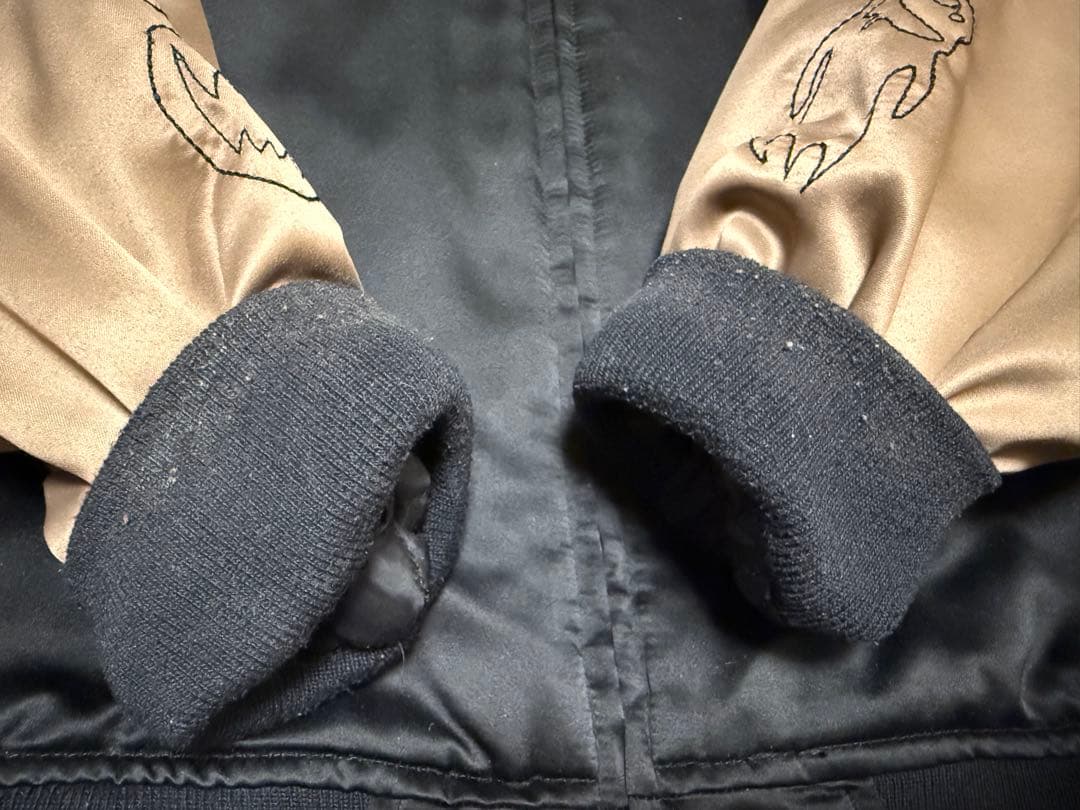 ナイトメアビフォアクリスマス ジャック 刺繍スカジャン【古着】