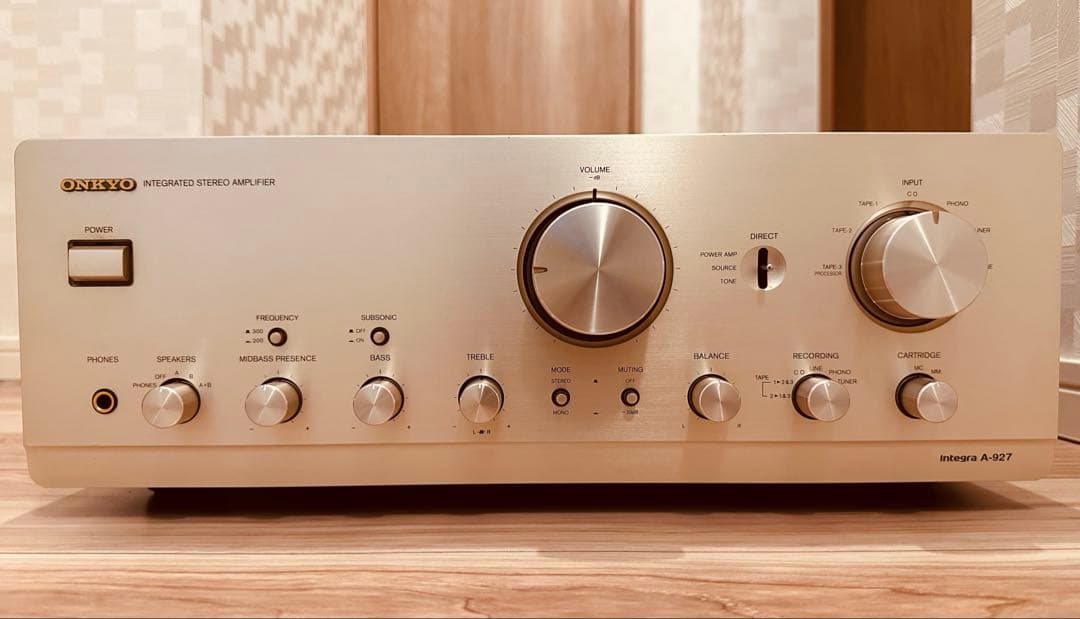 ONKYO Integra A-927 プリメインアンプ　フルメンテナンス品