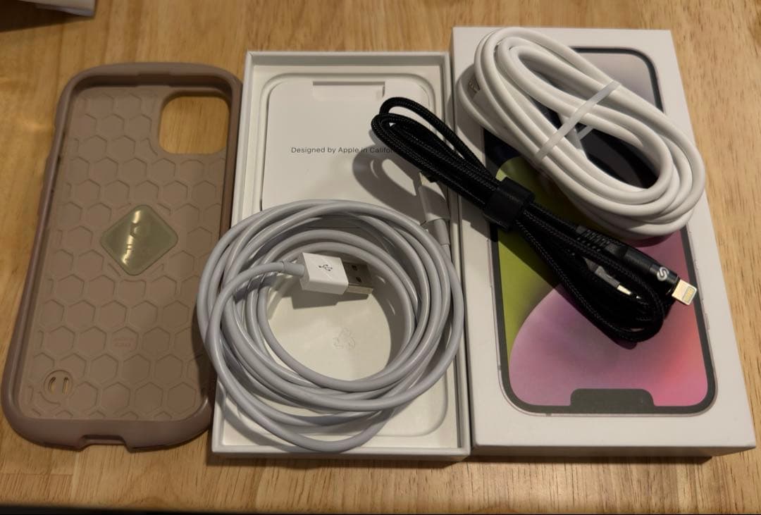 (美品)iPhone14本体SIMフリー128GBスターライト MPUQ3J/A