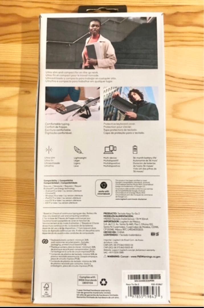 S*h様 【最安値】ロジテック KEYS-TO-GO 2 US配列 キーボード