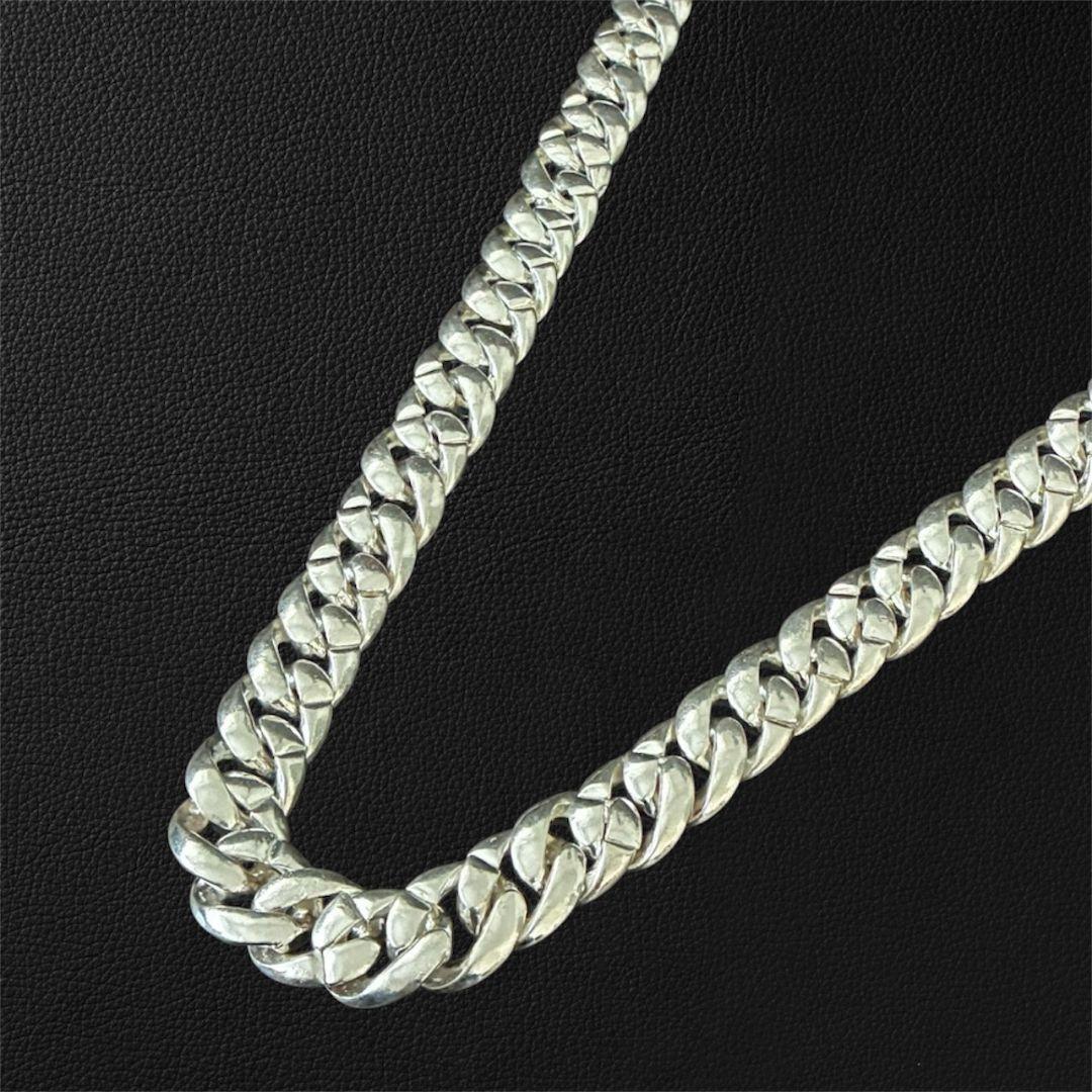 シルバー925刻印 ネックレス ヴィンテージ 重量感 喜平 ウォレットチェーン