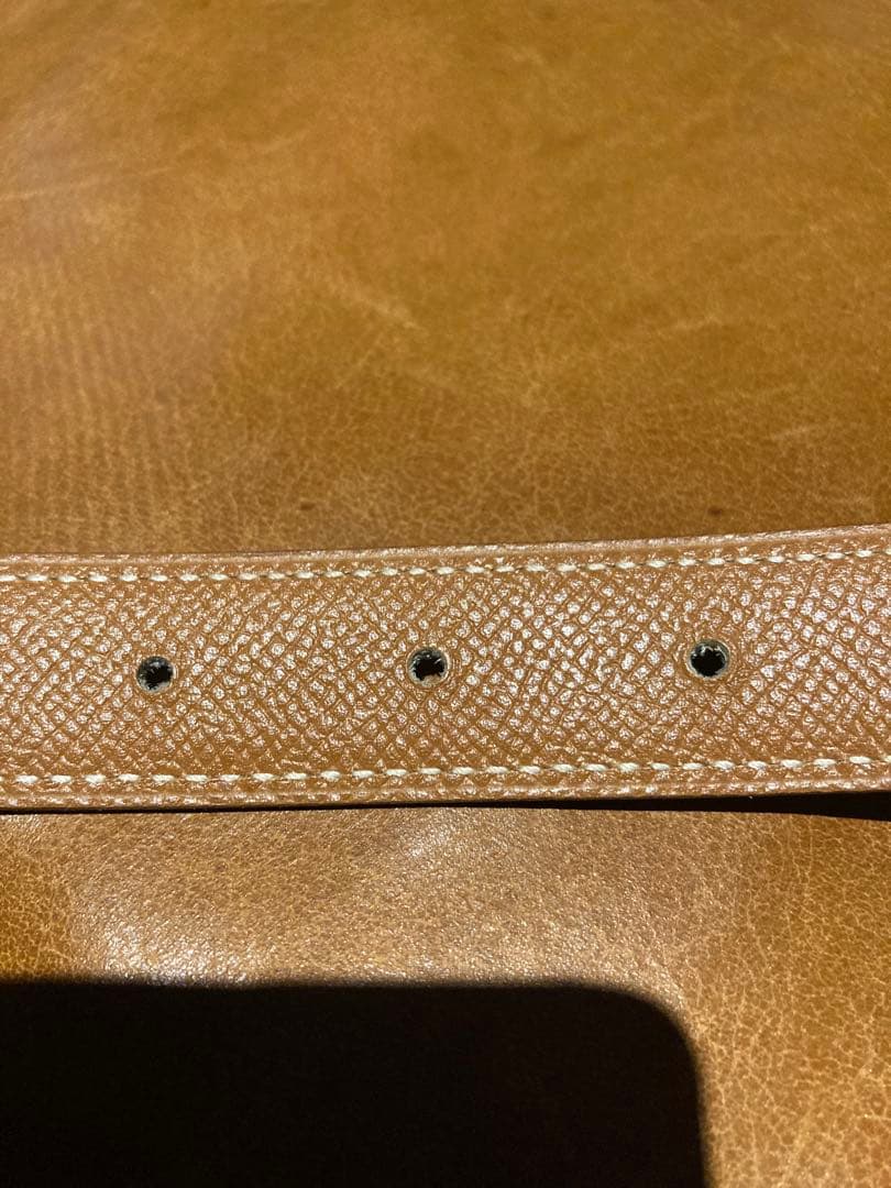 ほぼ新品　エルメス　ベルト　レディース　ブルー　ヴィンテージ　箱付き　付属品