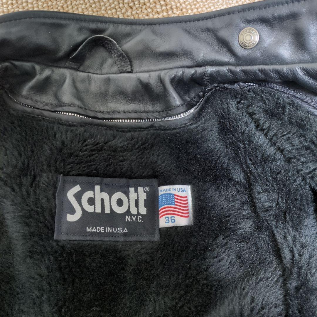 美品希少！　141 schott シングルライダース USA ヴィンテージ