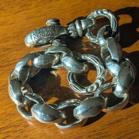 Leonard Kamhout シルクリンクブレスレット