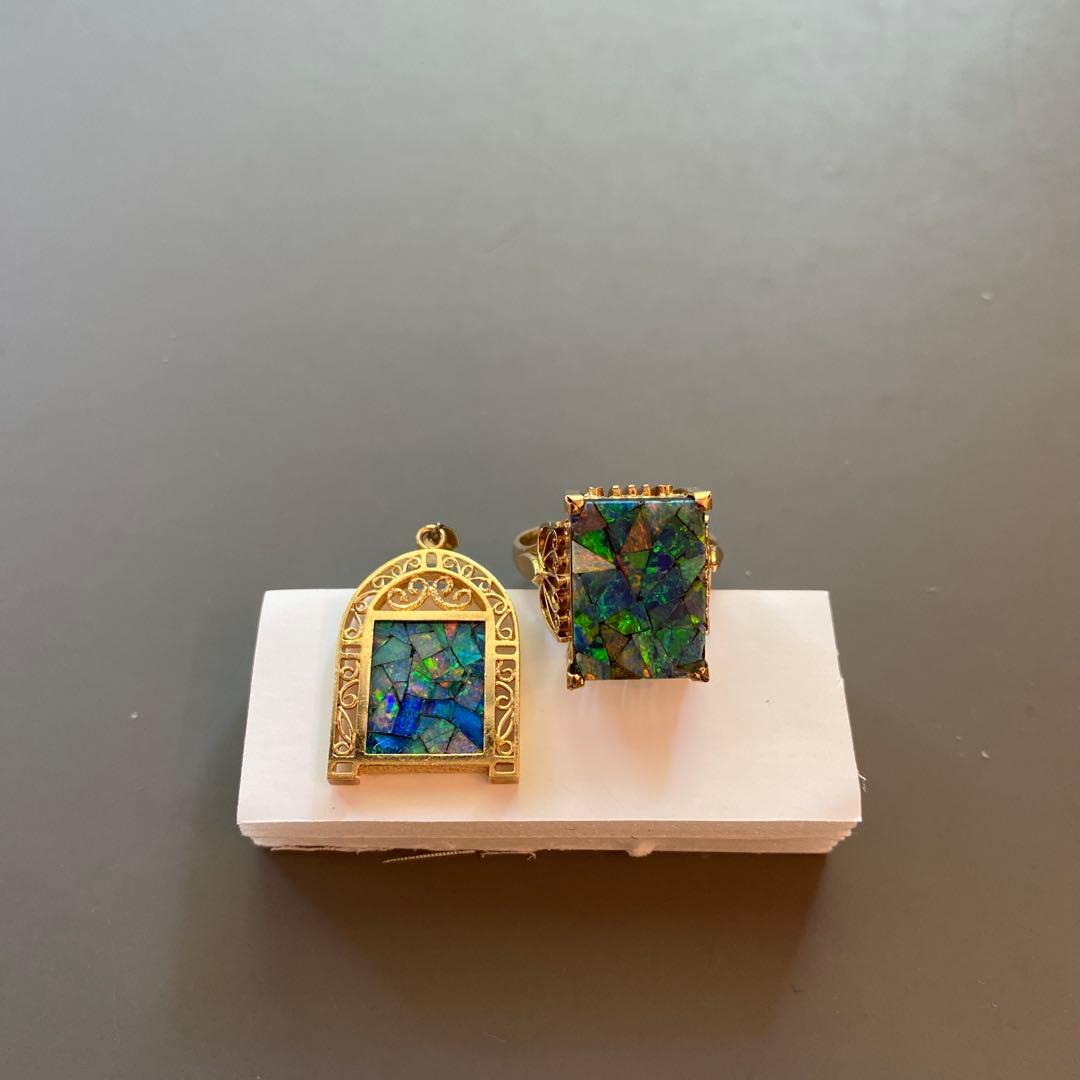 ゴールドデザインリング