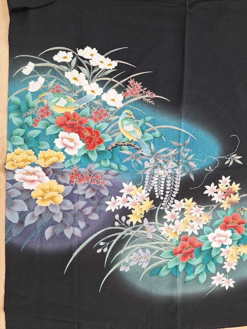 着物リメイクワンピース3690