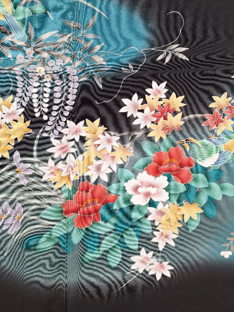 着物リメイクワンピース3690