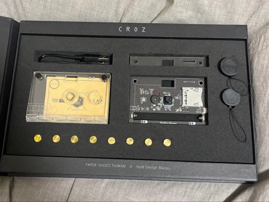 【ジャンク品】レア　CROZのペーパーシュート DIYカメラ