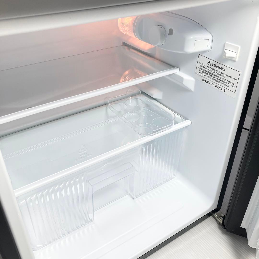 美品 コンフィー 小型冷蔵庫 RCT90BL 2023年製 90L 一人暮らし