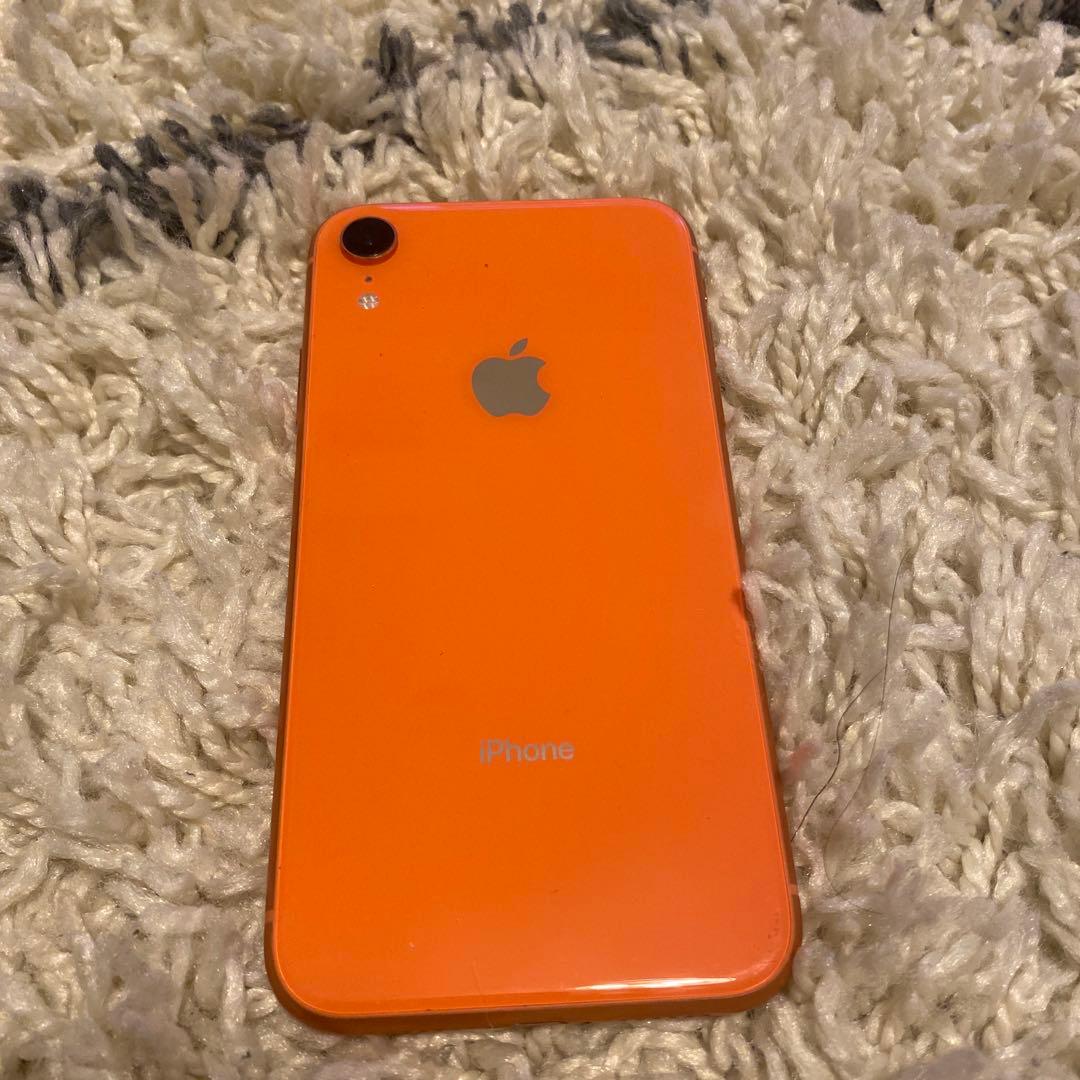 Apple iPhone XR オレンジ　64GB SIMフリー　初期化済み