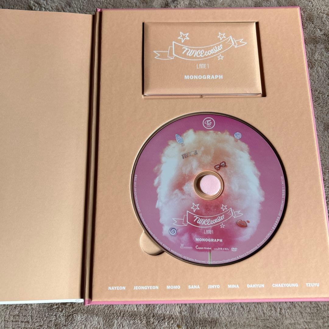 TWICE coaster LANE1 monograph モノグラフ