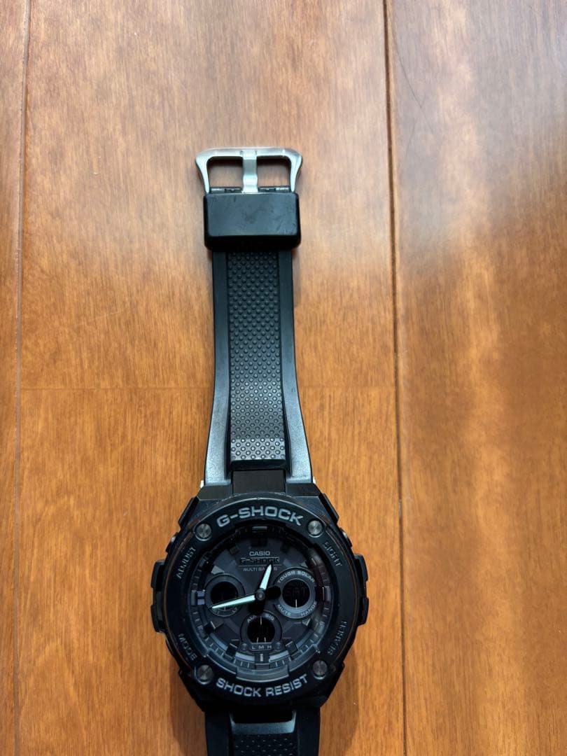 G-SHOCK G-STEEL GST-W300Gブラック アナデジ※美品