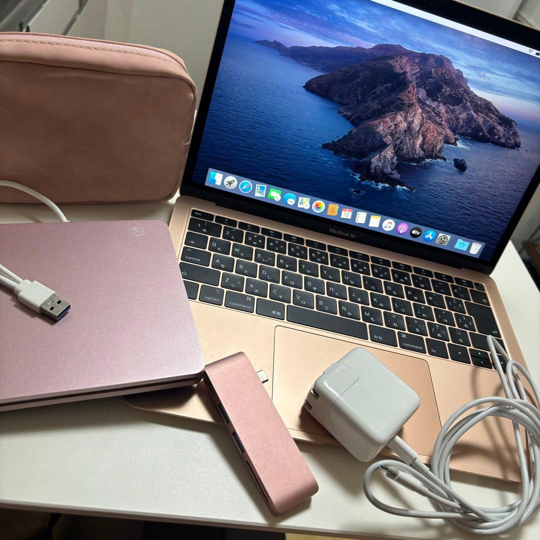 【にこり】Apple MacBook Air ローズゴールド 本体