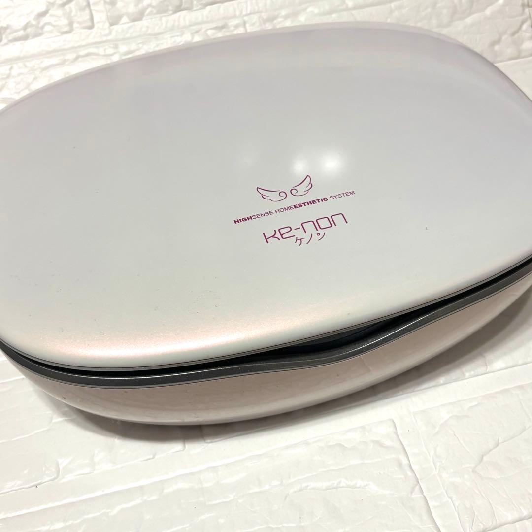 ケノン フラッシュ式脱毛器 美顔器パールホワイトver:7.2