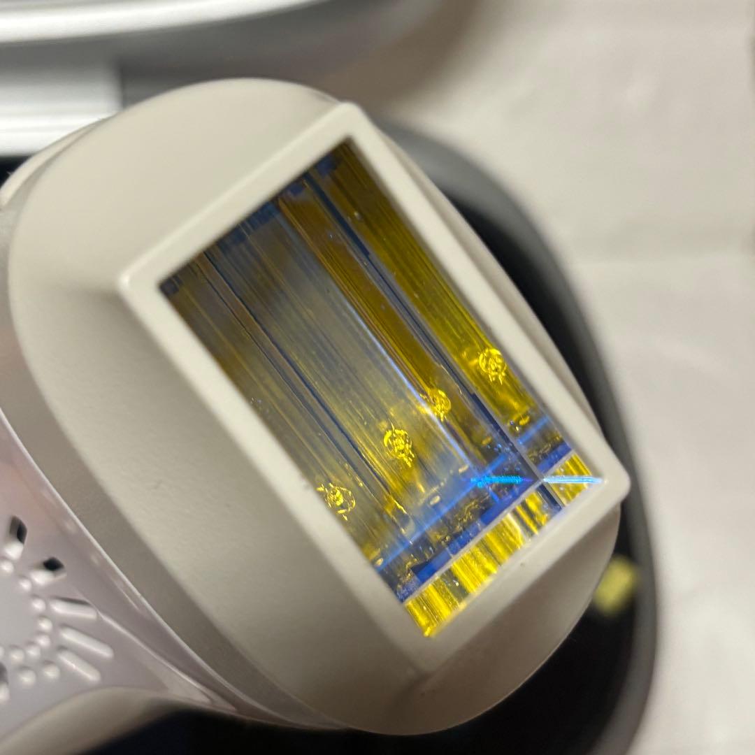 ケノン フラッシュ式脱毛器 美顔器パールホワイトver:7.2