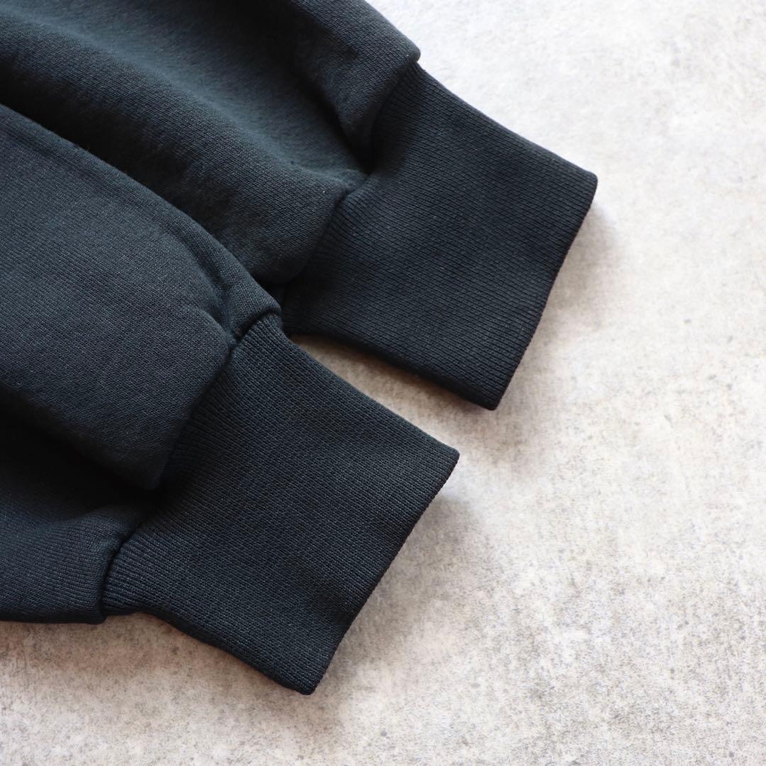 USA製 ブラック 90s Russell ラッセル スウェット 無地黒 XL