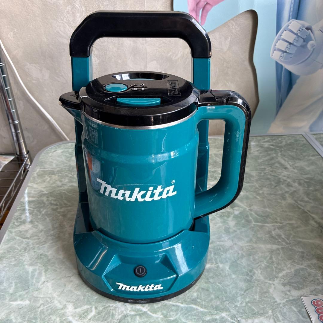 Makita ハンドル付き　36V バッテリー式電気ケトル　整理番号Ａカ