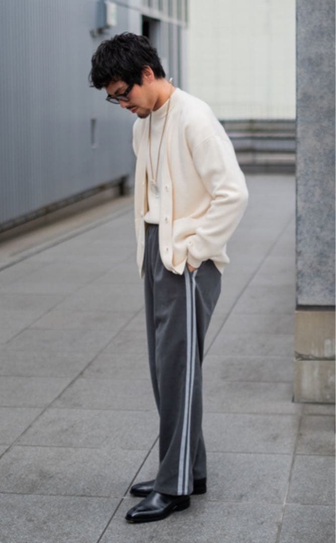 EDIFICE LA BOUCLE ラブークル ウルトラスエードトラックパンツ