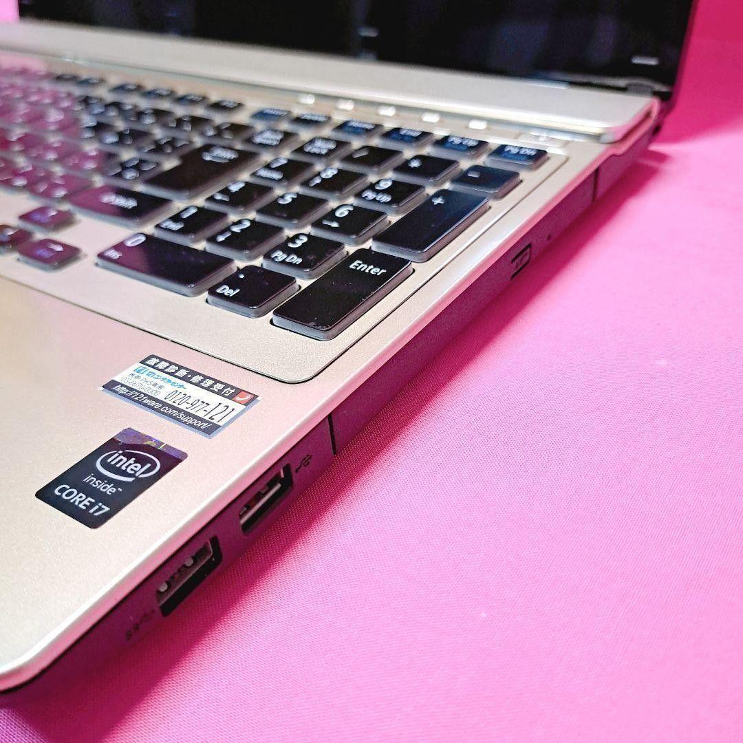 G64 設定済 NECノートパソコン Lavi i7/8GB Windows11