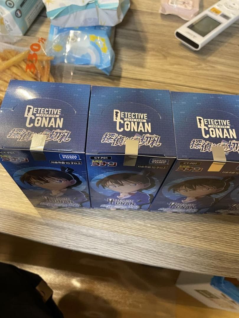 名探偵コナンカードゲーム 探偵達の切り札 未開封5Boxセット