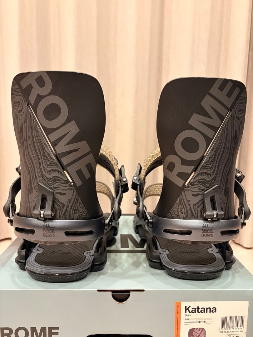 ROME Katana24-25モデル ビンディング M/Lサイズ