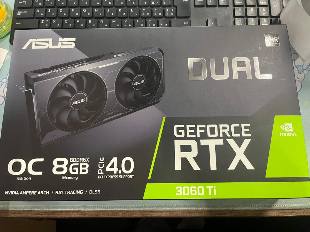 グラフィックボード・グラボ・ビデオカード ASUS NVIDIA GeForce RTX 3060 Ti 8GB