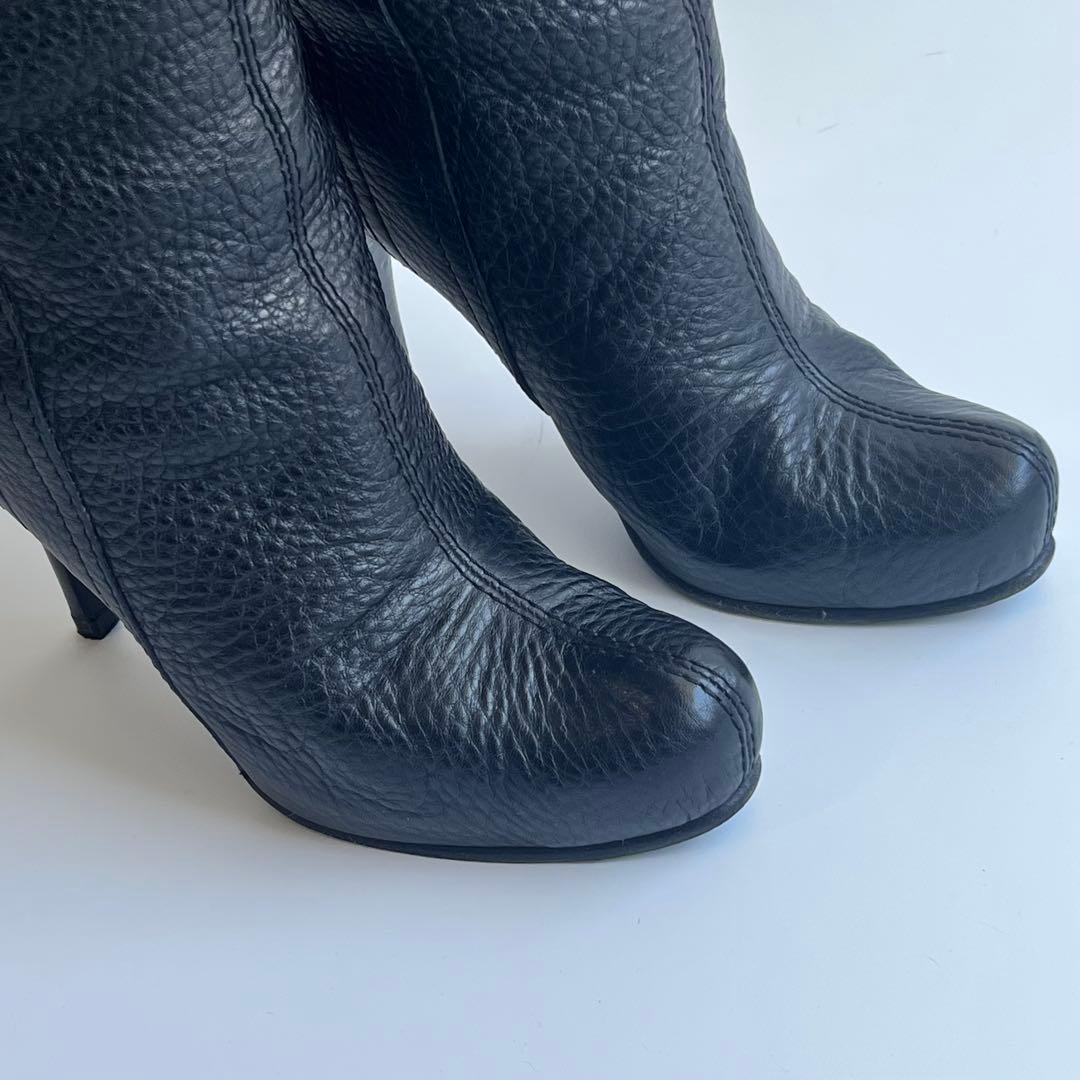 LOUIS VUITTON ルイス ヴィトン レザー ロングブーツ サイズ37