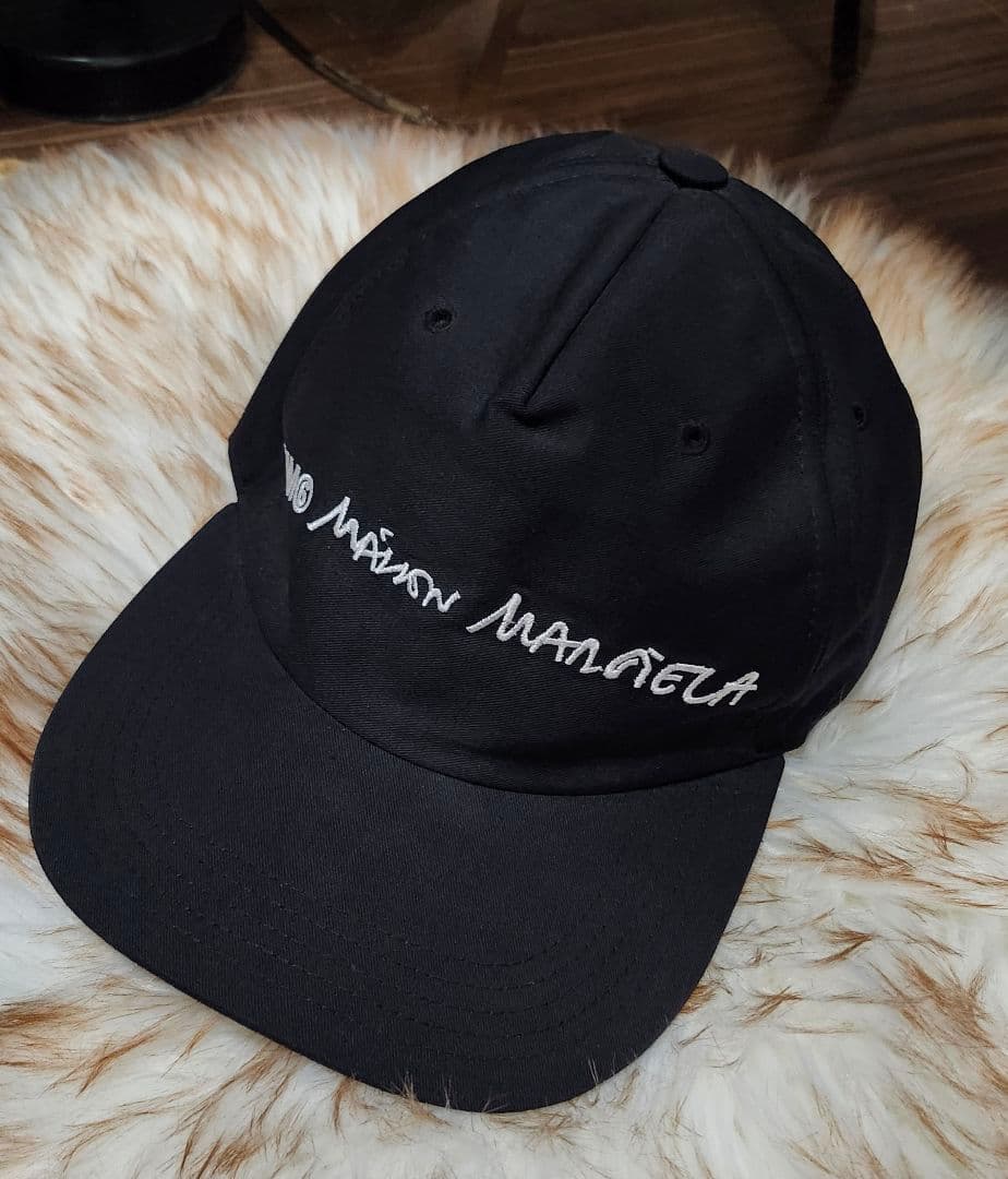 Maison Margiela MM6 黒 キャップ
