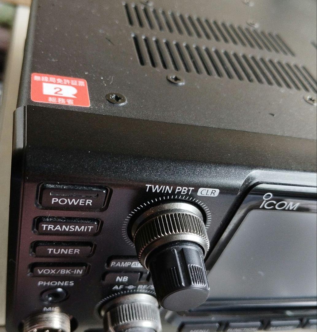 icom HF/50MHz トランシーバー IC-7300M＆マイク 分配器