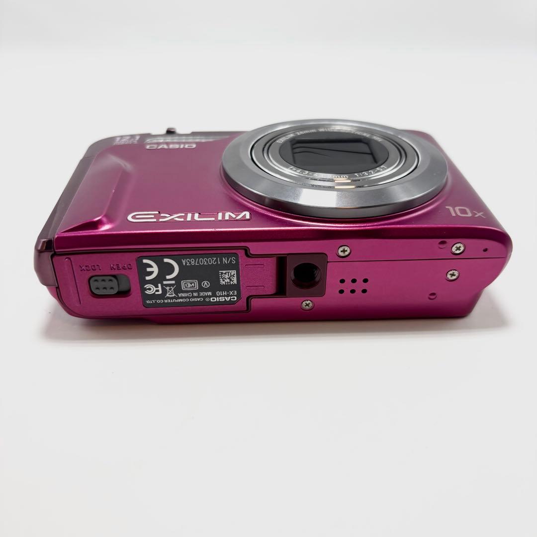 【極美品】【付属品完備】CASIO EXILIM EX-H10 ピンク