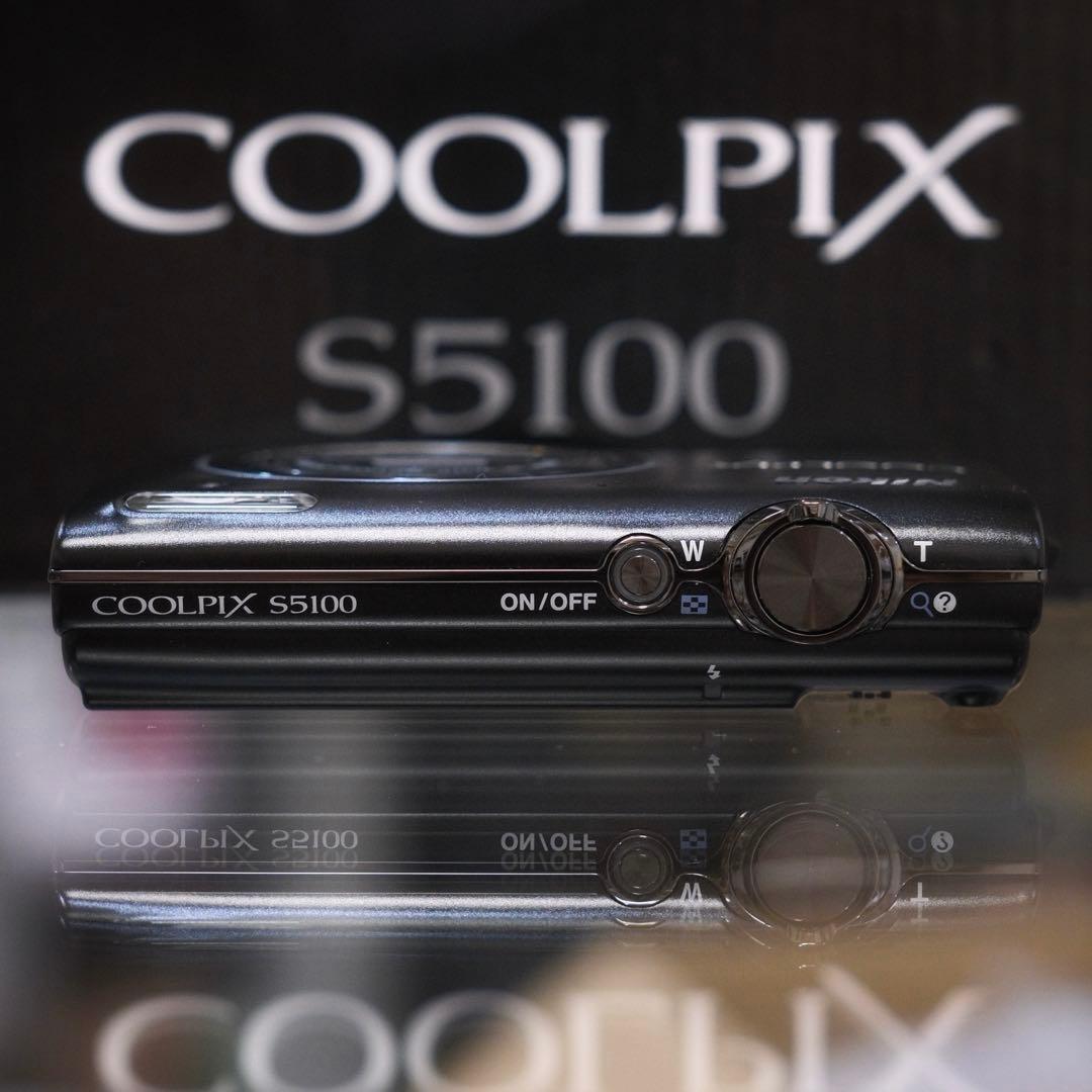 新品同様 名機動作品 平成レトロ CCD Nikon COOLPIX S5100